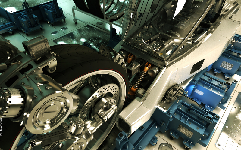 Illustration for article titled Robot Factories Are Where Shiny Gun Arms Are Made